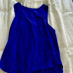 lululemon athletica Royal Blue Tank Top